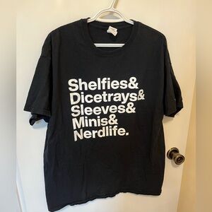 Black Novelty Tee men’s size XL